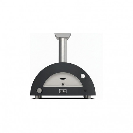 "Alfa Forni Moderno 2 Pizze Hybrid-Pizzaofen Ardesia Grey"