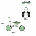 Rowerek biegowy Trike Fix Tiny V2 rower jeździk zielony