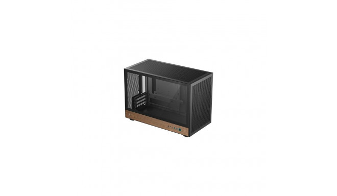 DeepCool CH260 WOOD Micro Tower Black, Wood