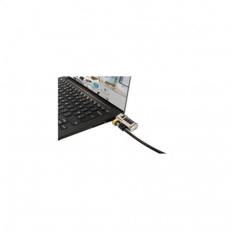 DELL 461-AAEU cable lock Black, Stainless steel 1.8 m