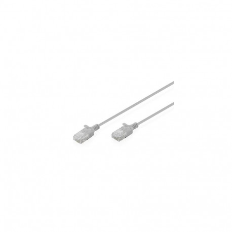 Digitus CAT 6 U-UTP Slim patch cable, 5 m, gray