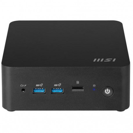 MSI CUBI NUC 1MG-244BEU PC/workstation barebone 0.84L sized PC Black 100U Intel SoC