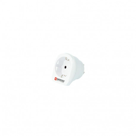 Skross 1.500209-E power plug adapter Type I (AU) Type C (Europlug) White