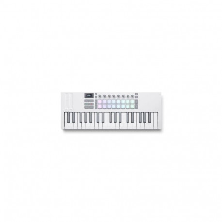 Novation Launchkey Mini 37 MIDI keyboard 37 keys USB White