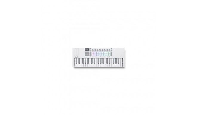 Novation Launchkey Mini 37 MIDI keyboard 37 keys USB White