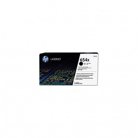 HP 654X High Yield Black Original LaserJet Toner Cartridge