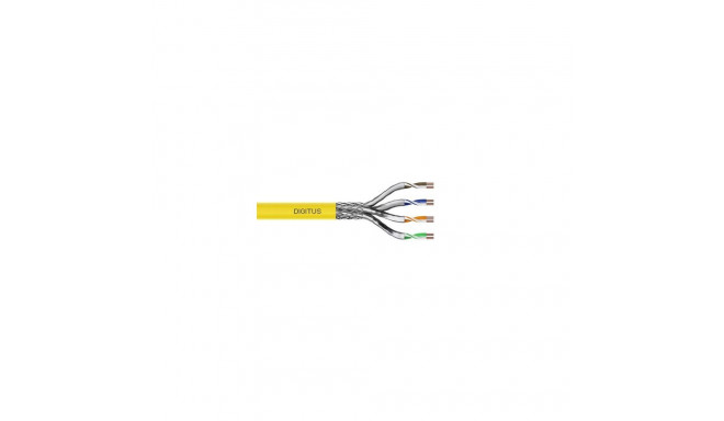Digitus CAT 7A S/FTP, data cable - installation cable, 500 m, simplex, Cca, GHMT PVP certified