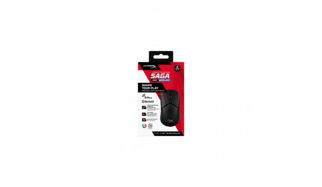 HyperX Pulsefire Saga Pro Wireless Gaming Mouse (Black)