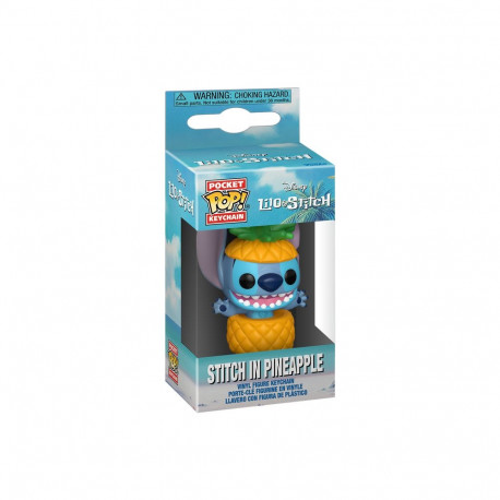 FUNKO POP! Keychain: Disney: Lilo & Stitch - Stitch in pineapple​