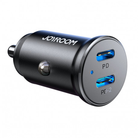 Joyroom USB-C/USB-C laadija autosse 30W