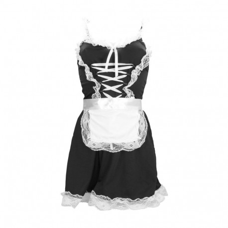 French Maid Costume - S/M - Black
