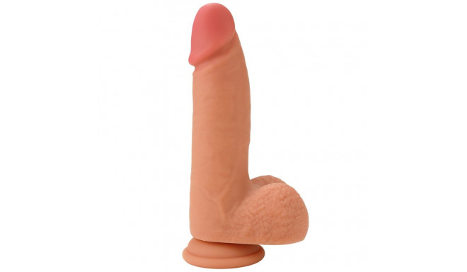 Realistic dildo vedelast silikoonist 16cm