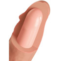 Realistic dildo vedelast silikoonist 19cm