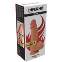 Realistic dildo vedelast silikoonist 16cm