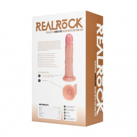 dildo 8/20,5cm vibreeriv kaardus, nahavärvi