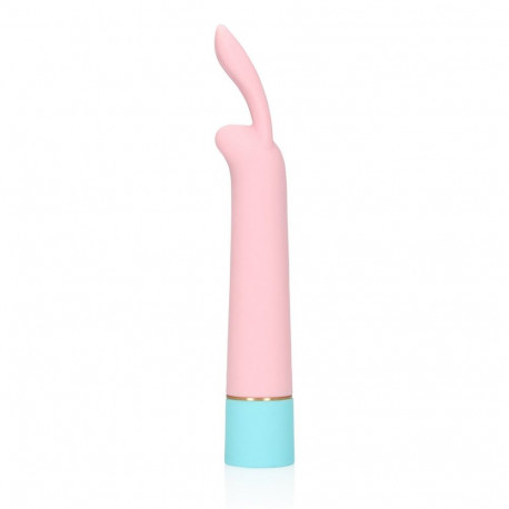 Mini jänkuvibraator USB-laadijaga, kirsipunane