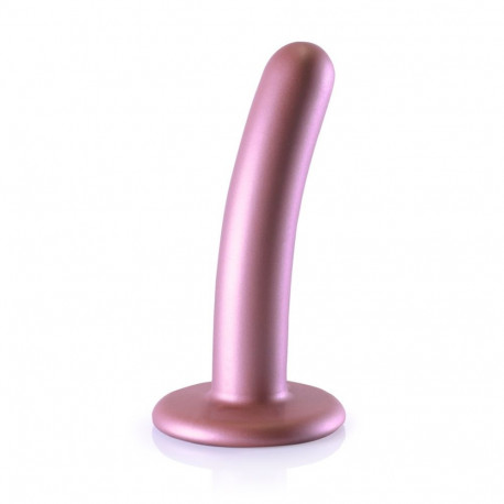 G-punkti dildo sile silikoonist 5''/12cm, roosakuldne