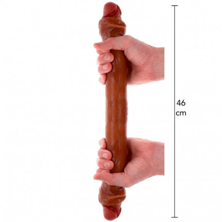 Dildo D-Dong silikoonist eessnahaga 46cm