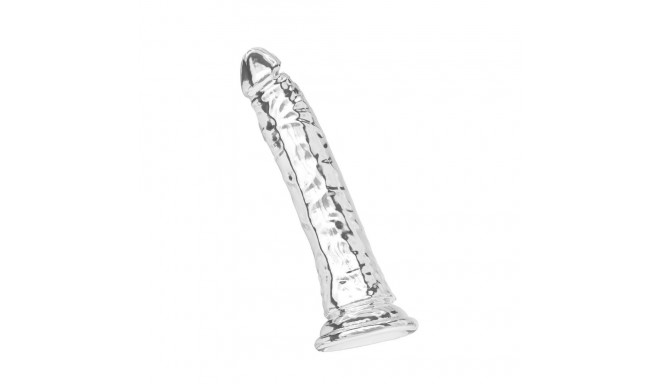 dildo TPE 24cm, läbipaistev