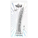 dildo TPE 24cm, läbipaistev