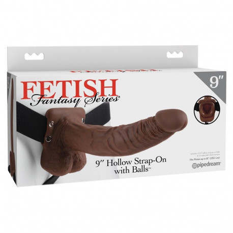FFS rihmaga õõnes dildo 9 koos bal