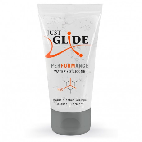 Just Glide libestus Performance 50ml veepõhine silikooniga