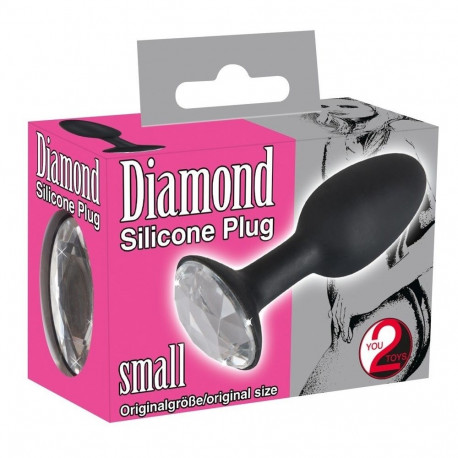 anaalplug Diamond silikonist 8,5cm
