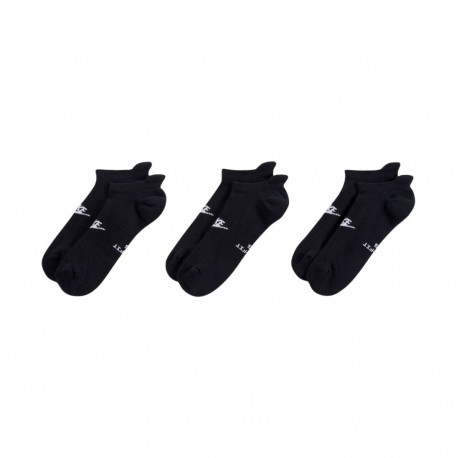 Nike sokid IH8524 902 Everyday Elevated madalad 3 paari, mustad