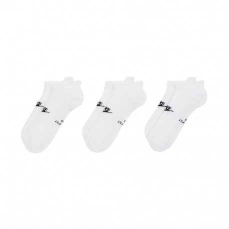 Nike madalad sokid IH8524 901 3 paari 35-37,5, valge