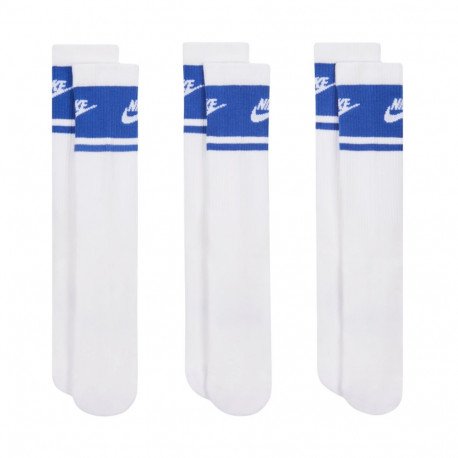 Skarpety Nike Everyday Elevated Crew 3 pary biało-niebieskie IM7949 904 38-42,5