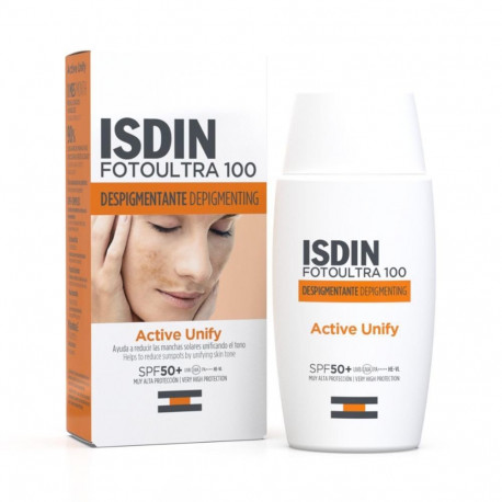 ISDIN päikesekaitsekreem FOTO-ULTRA SPF50+ pigmentatsiooni vähendav Active Unify 50ml