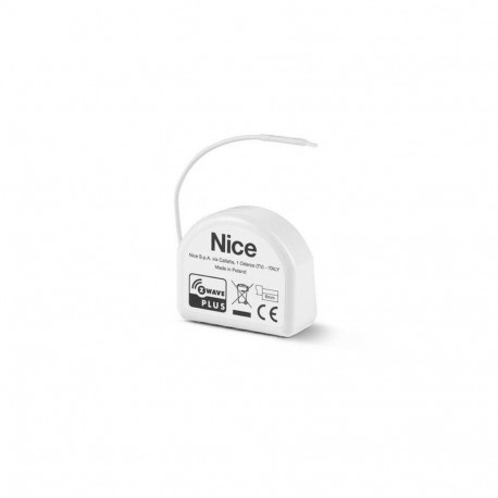 Smart Home Device - Nice SingleSmart-Control FGS-214 Z-Wave Remote Control Module White