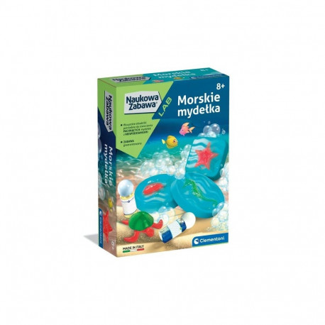 Craft Kit - Clementoni Sea-Themed Soaps Set, Includes Manual, 320g, Multicolor