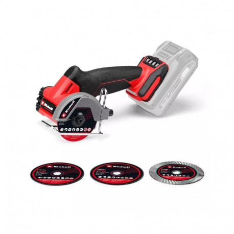 Angle Grinder - Einhell 4432000 18V, 20000 RPM, 7.6 cm Red Black