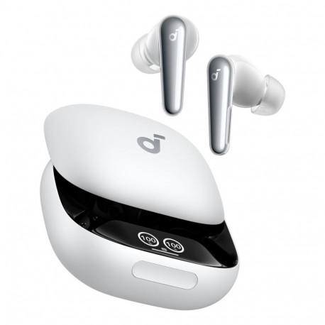Headphones - Soundcore Liberty 4 Pro True Wireless Earbuds With ANC, 40H Playback, White