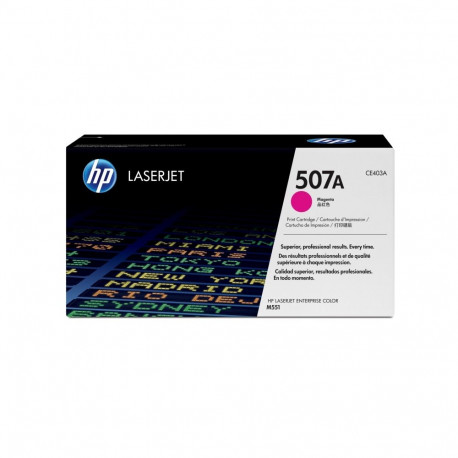 HP 507A (CE403A) Toner Cartridge, Magenta