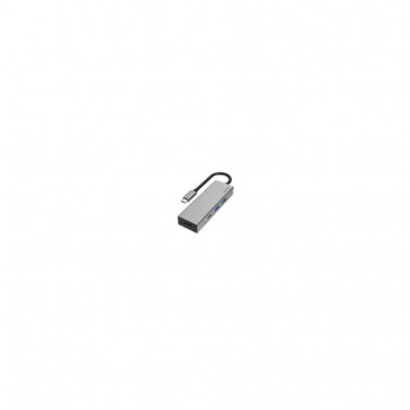 Hama 00200107 interface hub USB 3.2 Gen 1 (3.1 Gen 1) Type-C 5000 Mbit/s Anthracite  Grey Array