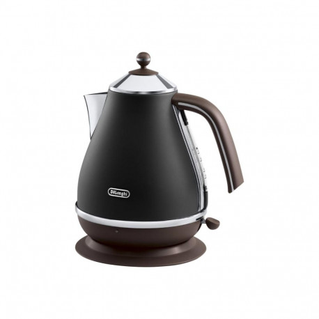 Delonghi | Icona Vintage | KBOV2001BK | Standard kettle | 2000 W | 1.7 L | Stainless steel | 360° ro