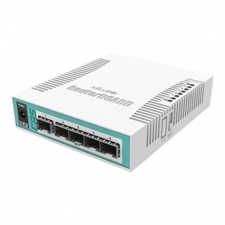 MikroTik | Cloud Router Switch | CRS106-1C-5S | 12 month(s) | 12 month(s)