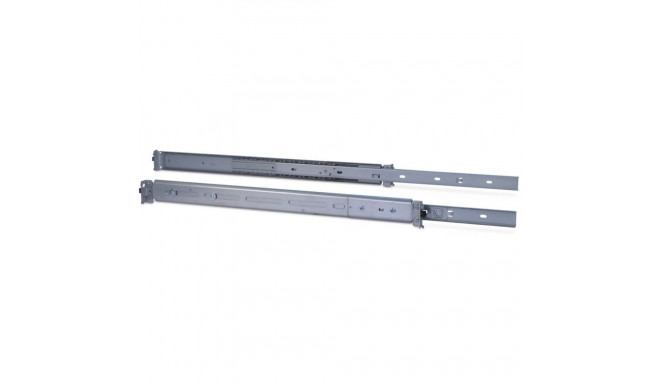 2U Teleskopschienen 455 mm (grau)