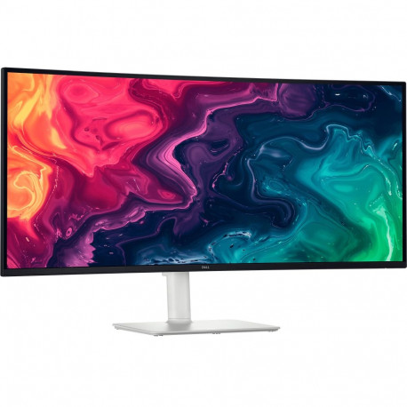 Dell S3425DW, LED monitor - 34 - white, WQHD, VA, curved, HDMI, USB-C, AMD FreeSync Premium, 120Hz p