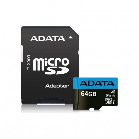 Premier 64 GB microSDXC (UHS-I U1, Class 10, V10, A1)
