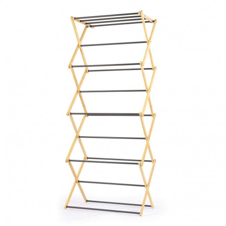 Beldray LA00000050EU7 4 Tier Bamboo Clothes Airer