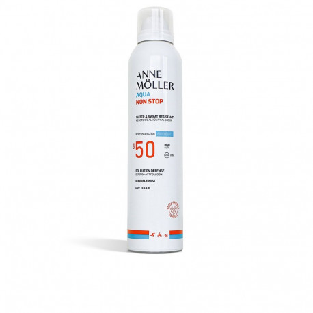 ANNE MÖLLER AQUA NON STOP resistente al agua y al sudor body spray SPF50 200 ml