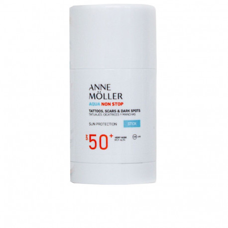 ANNE MÖLLER päikesekaitsepulk AQUA NON STOP tätoveeringutele, armidele ja pigmentlaikudele SPF50+ 25