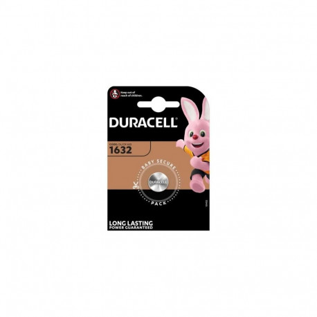 DURACELL Battery (CR1632) Button Lithium (1 battery / blister) 3V