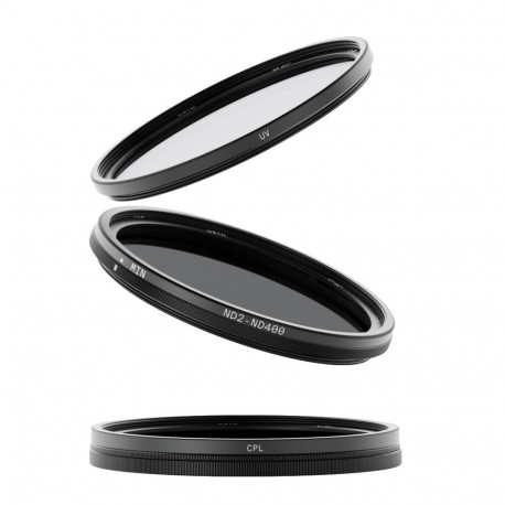 Urth 67mm UV, Circular Polarizing (CPL), ND2 400 Lens Filter Kit