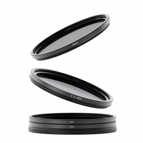 Urth 95mm UV, Circular Polarizing (CPL), ND64, Soft Grad ND8 Lens Filter Kit (Plus+)
