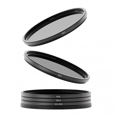 Urth 49mm ND2, ND4, ND8, ND64, ND1000 Lens Filter Kit (Plus+)