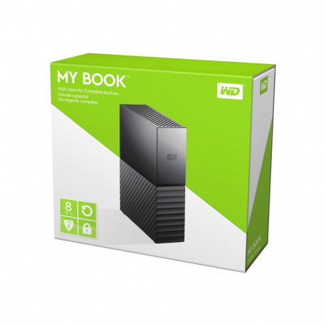 WD väline kõvaketas My Book 8TB HDD USB3.0 3,5inch RTL RoHS-ühilduv WD SmartWare Pro